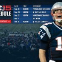 The New England Patriots’ 2015 – 2016 schedule